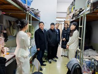 公司开展新学期宿舍走访及安...